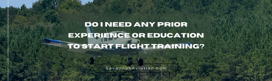 Do I Need Any Prior Experience or Education to Start Flight Training?