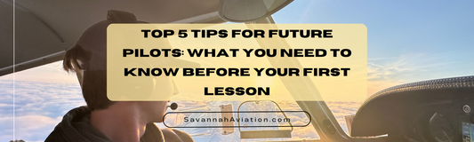 Top 5 Tips for Future Pilots: What You Need to Know Before Your First Lesson