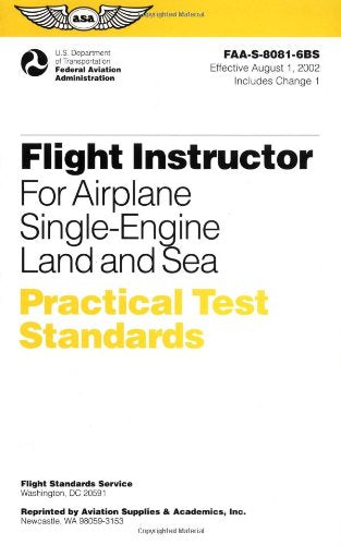 ASA Flight Instructor Airplane Acs: FAA-S-ACS-25