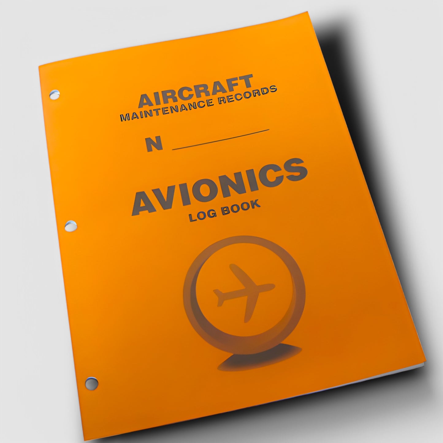 Orange Single Avionics Logbook