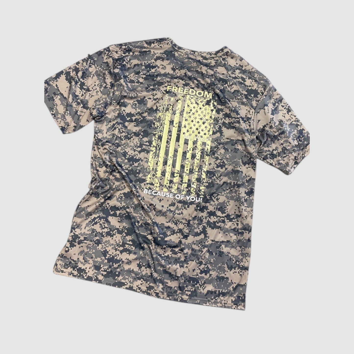 Digital Camouflage Shirt - SHORT SLEEVE