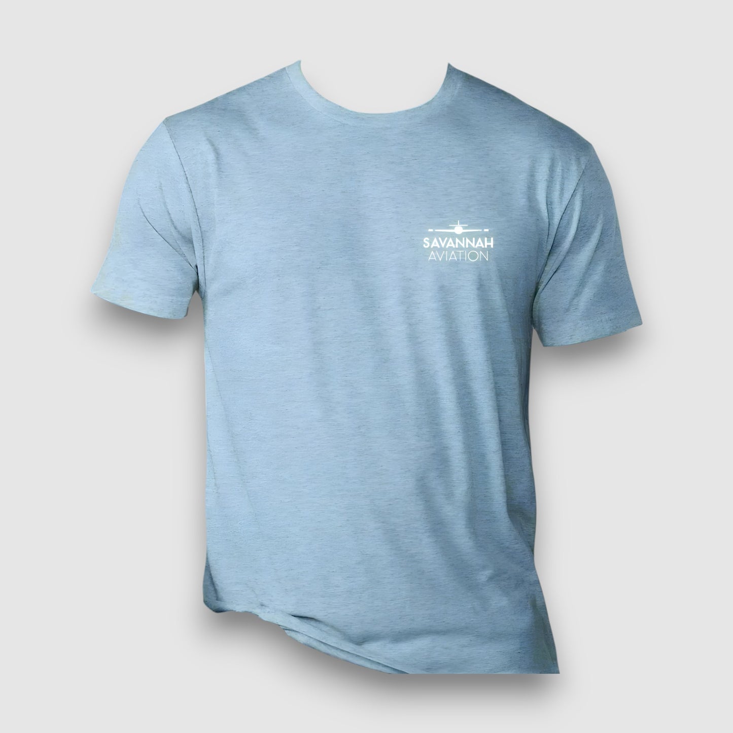 Light Blue KSAV Diagram Shirt - SHORT SLEEVE