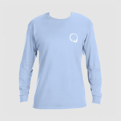 Sky Blue Nautical Shirt - LONG SLEEVE