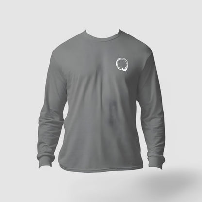 Gray Nautical Shirt - LONG SLEEVE