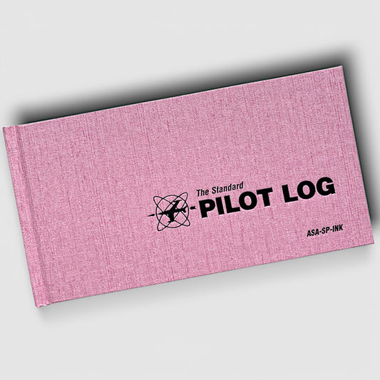 ASA Standard Pilot Log - Pink ASA-SP-INK